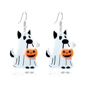 Dog or Cat Halloween Fall Earrings